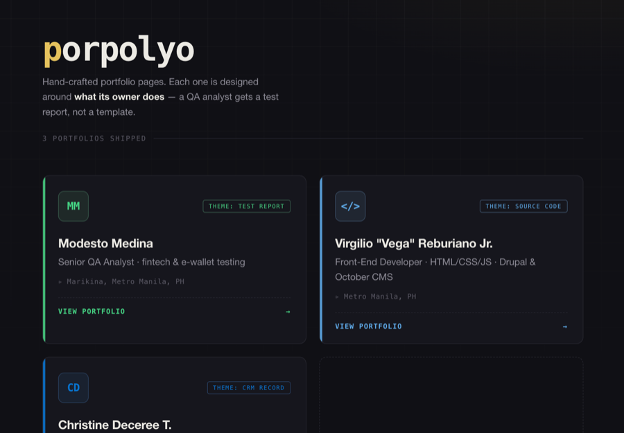 Porpolyo